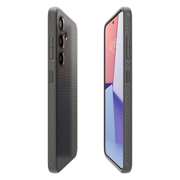 Custodia Liquid Air per Samsung S24, Granite Gray, Spigen