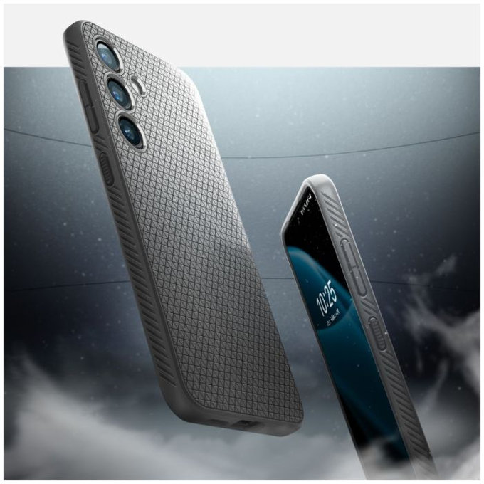 Custodia Liquid Air per Samsung S24, Granite Gray, Spigen