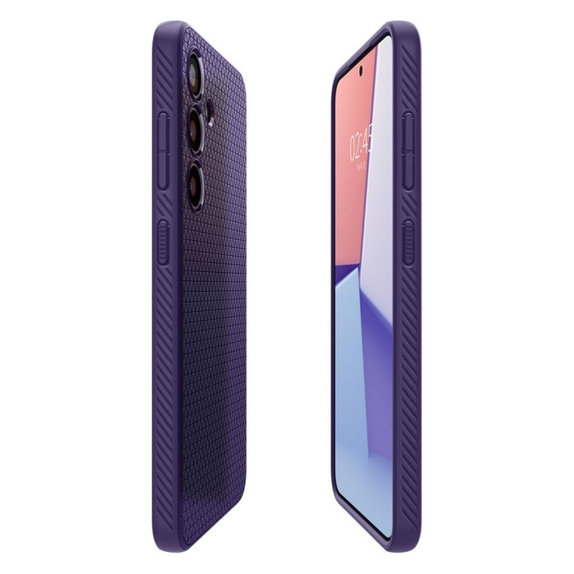 Custodia Liquid Air per Samsung S24, Deep Purple, Spigen