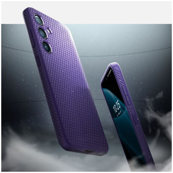 Custodia Liquid Air per Samsung S24, Deep Purple, Spigen