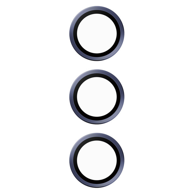 Protezione obiettivo fotocamera Hoops per Samsung Galaxy S24/S23/S23+, Viola, PanzerGlass