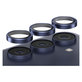 Protezione obiettivo fotocamera Hoops per Samsung Galaxy S24+, Viola, PanzerGlass