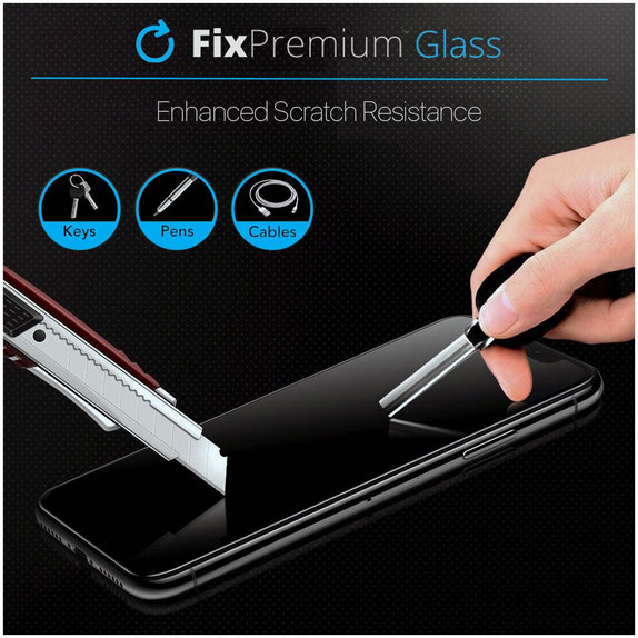 Vetro temperato FullCase per Samsung S24 Ultra, FixPremium