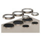 Protezione obiettivo fotocamera Hoops per Samsung Galaxy S24 Ultra, Grigio, PanzerGlass