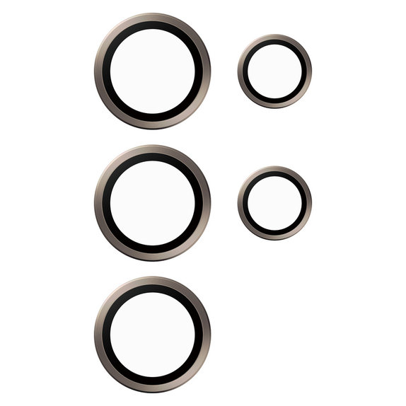 Protezione obiettivo fotocamera Hoops per Samsung Galaxy S24 Ultra, Grigio, PanzerGlass