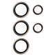 Protezione obiettivo fotocamera Hoops per Samsung Galaxy S24 Ultra, Grigio, PanzerGlass