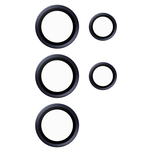 Protezione obiettivo fotocamera Hoops per Samsung Galaxy S24 Ultra, Viola, PanzerGlass