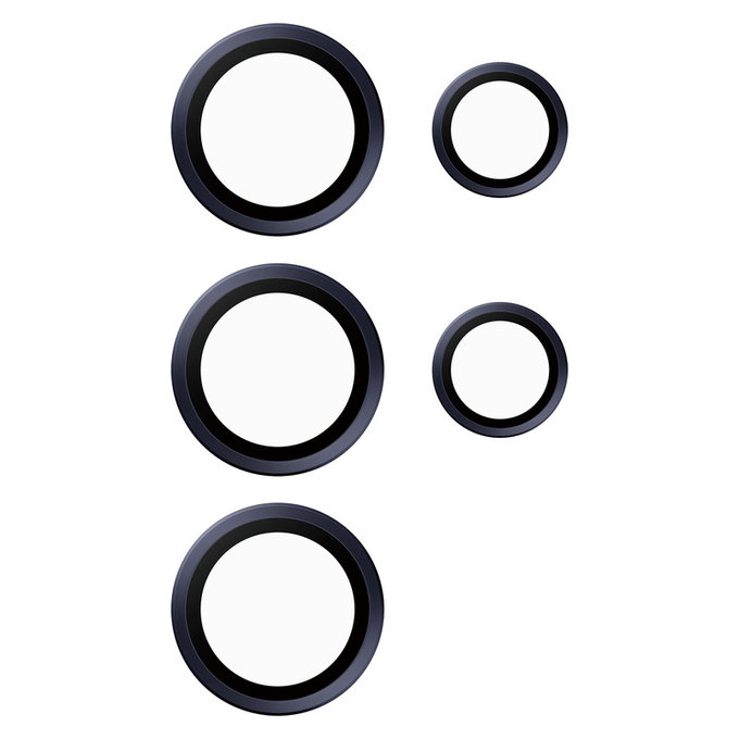 Protezione obiettivo fotocamera Hoops per Samsung Galaxy S24 Ultra, Viola, PanzerGlass
