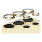 Protezione obiettivo fotocamera Hoops per Samsung Galaxy S24 Ultra, Giallo, PanzerGlass