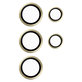 Protezione obiettivo fotocamera Hoops per Samsung Galaxy S24 Ultra, Giallo, PanzerGlass