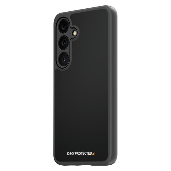 Custodia HardCase D3O per Samsung Galaxy S24, Nero, PanzerGlass