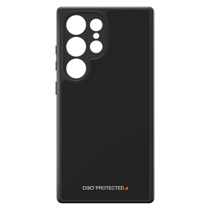 Custodia HardCase D3O per Samsung Galaxy S24 Ultra, Nero, PanzerGlass