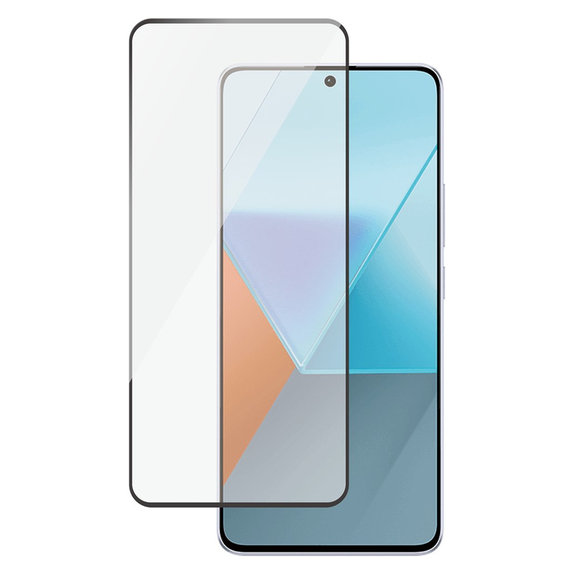 Vetro temperato UWF per Xiaomi Redmi Note 13 Pro 5G, Nero, SAFE by PanzerGlass