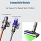 Spazzola pavimenti con luce LED Green per Dyson V12