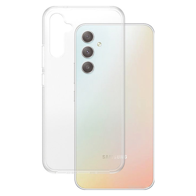 Custodia TPU per Samsung Galaxy A34 5G, Trasparente, SAFE by PanzerGlass