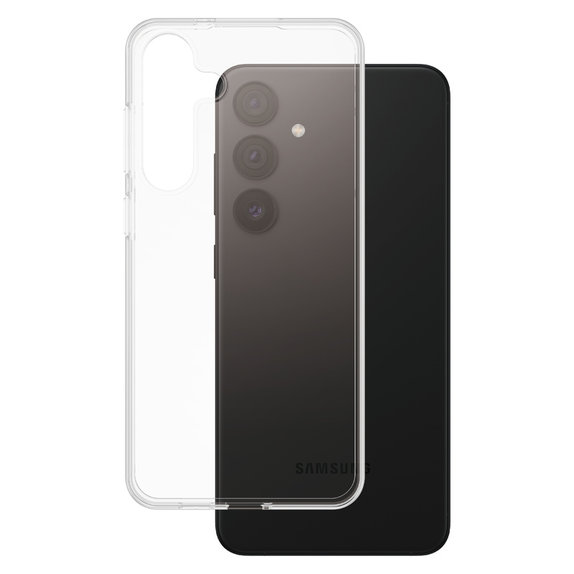 Custodia TPU per Samsung Galaxy S24+, Trasparente, SAFE by PanzerGlass