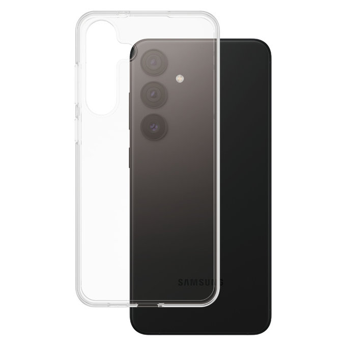 Custodia TPU per Samsung Galaxy S24+, Trasparente, SAFE by PanzerGlass