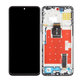 Schermo per Honor 90 Lite 5G, Black, Vetro touch con cornice