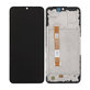 Schermo per Vivo Y55, Starlight Black, Vetro touch con cornice
