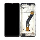 Schermo per Infinix Smart 7 HD X6516, Ink Black, Vetro touch con cornice