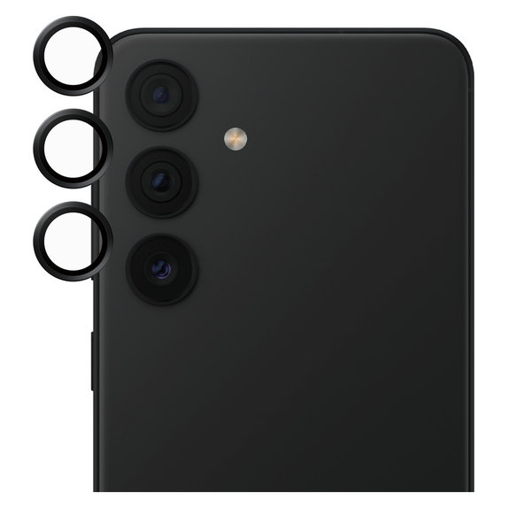 Protezione obiettivo fotocamera per Samsung Galaxy S24/S23/S23+, Nero, SAFE by PanzerGlass