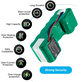Batteria per iRobot Roomba Combo-seriess, Ecovacs Deebot-seriess, 4720110, DM88, DM88, Ni-MH, 3000mAh, 12.0V, HQ
