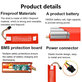 Batteria per Xiaomi RobGoldck E-seriess, Q-seriess, S-seriess, BRR-2P4S-5200, Li-Ion, 5200mAh, 14.4V, HQ