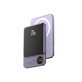 Power Bank MagSafe con LCD 5000mAh, Purple, FixPremium
