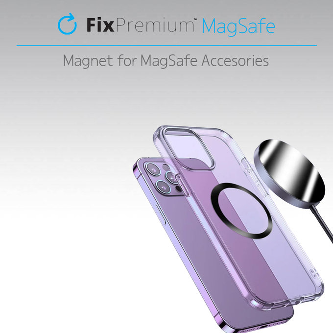 Magnete per MagSafe, Silver, FixPremium
