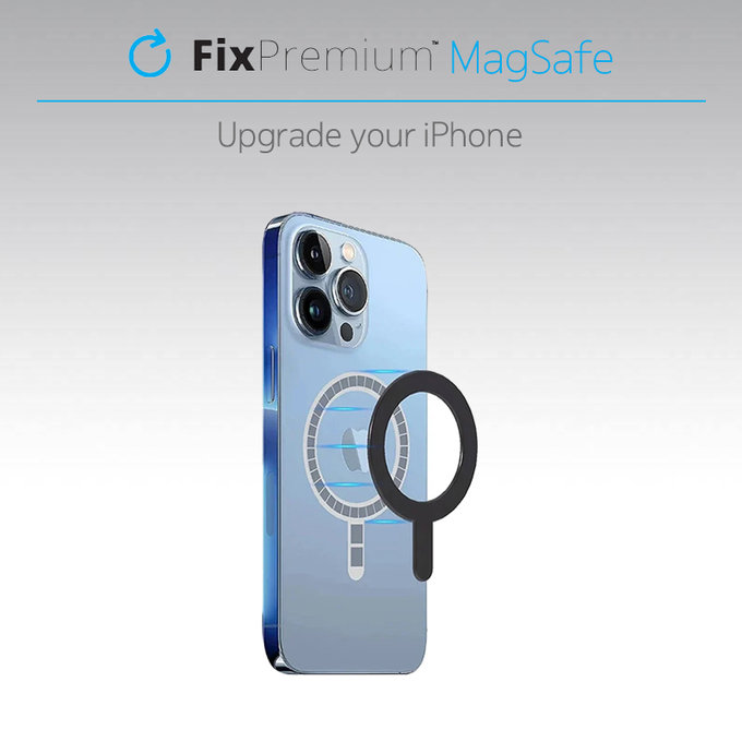Magnete per MagSafe Ultra, Silver, FixPremium