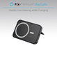 Power Bank MagSafe con supporto 5000mAh, White, FixPremium