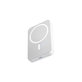 Power Bank MagSafe con supporto 5000mAh, White, FixPremium