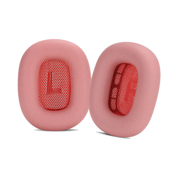 Cuscinetti auricolari di ricambio per AirPods Max, Eco-Leather, Red