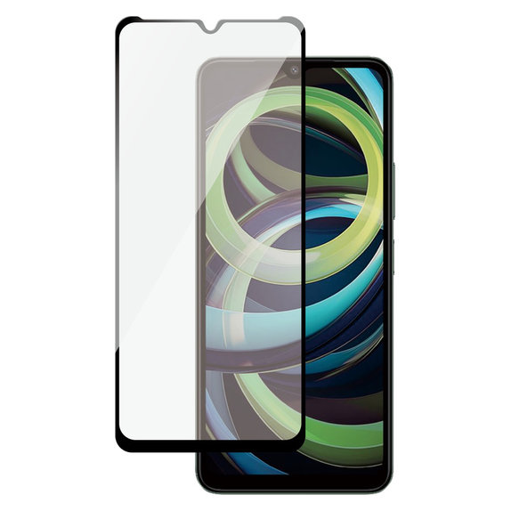 Vetro temperato UWF per Xiaomi Redmi A3, Nero, SAFE by PanzerGlass