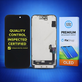 Schermo Soft OLED per iPhone 15, Vetro touch con cornice, FixPremium