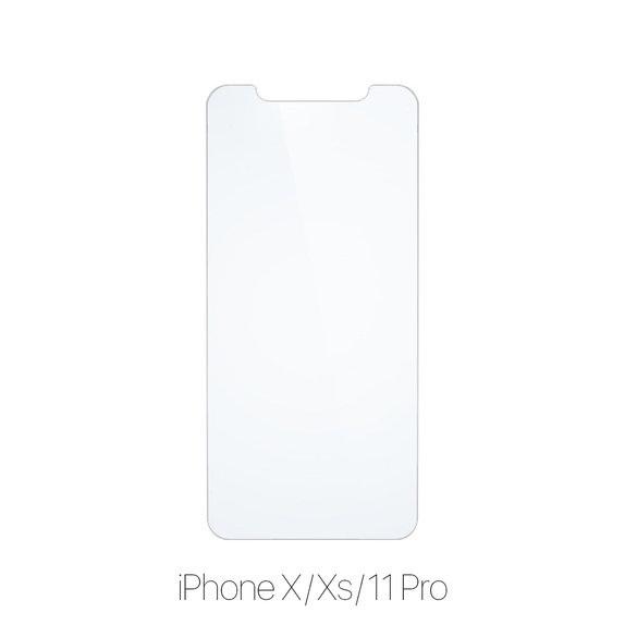Vetro temperato 10 pz. per iPhone X, XS, 11 Pro, FixPremium