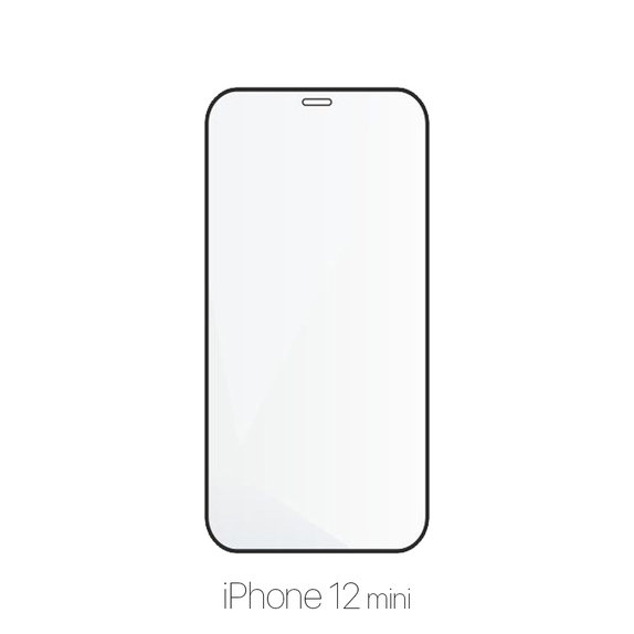 Vetro temperato FullCase 10 pz. per iPhone 12 mini, FixPremium