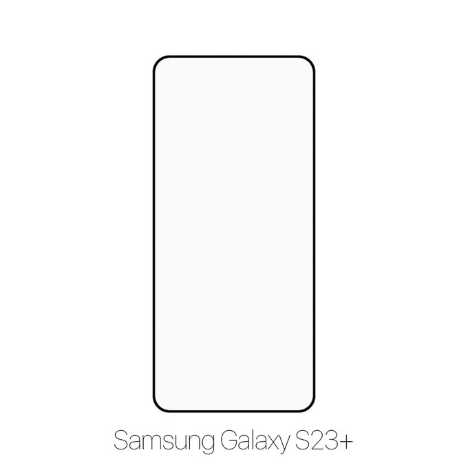 Vetro temperato FullCase 10 pz. per Samsung S23+, FixPremium