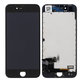 Schermo 5 Pack In-Cell per iPhone 8, SE (2020), SE (2022), Black, Vetro touch con cornice, FixPremium
