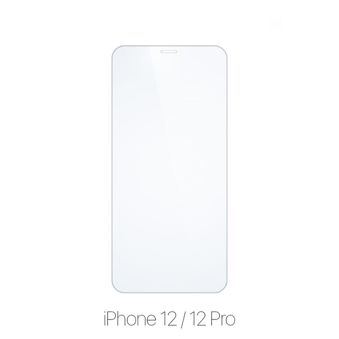 Vetro temperato per iPhone 12, 12 Pro, FixPremium
