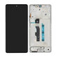 Schermo per Xiaomi Redmi Note 13 5G 2312DRAABC, Arctic White, Vetro touch con cornice, 5600040N1700, Genuine Service Pack