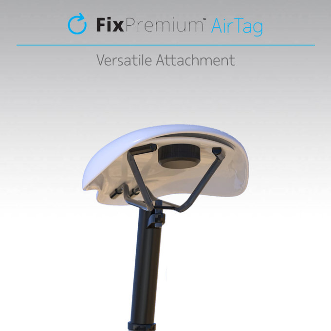 Custodia protettiva per AirTag, Black, FixPremium