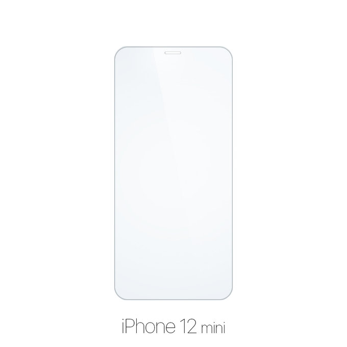 Vetro temperato per iPhone 12 mini, FixPremium
