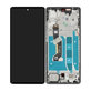 Schermo per Motorola Moto G85 5G, Urban Grey, Vetro touch con cornice, 5D68C24854, Genuine Service Pack