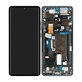 Schermo per Motorola Edge 50 Ultra, Vetro touch con cornice, Forest Grey, 5D68C24483, Genuine Service Pack