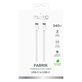 Cavo USB-C a USB-C 240W FABK4 2 m, White, PURO