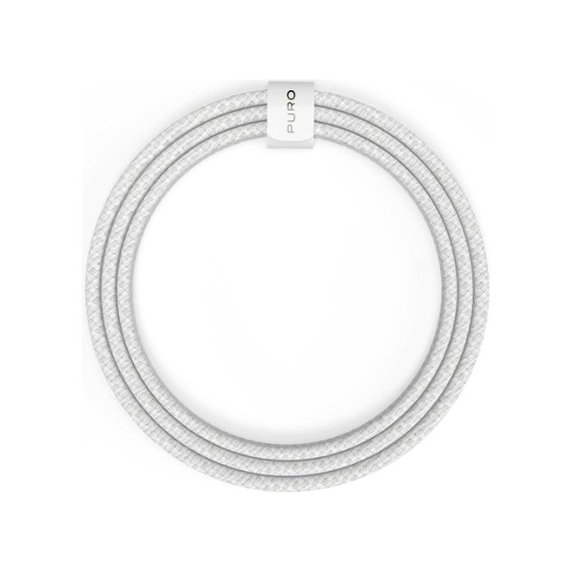Cavo USB-C a USB-C 240W FABK4 2 m, White, PURO