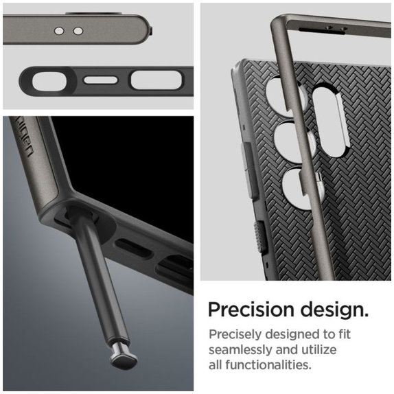 Custodia Neo Hybrid per Samsung S24 Ultra, Gunmetal, Spigen