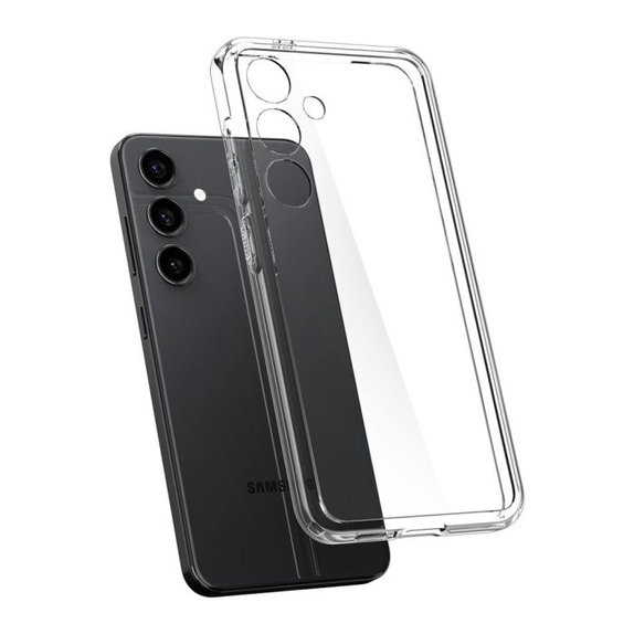 Custodia Ultra Hybrid per Samsung S24 Plus, Crystal Clear, Spigen
