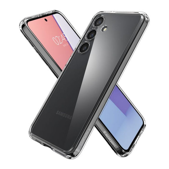 Custodia Ultra Hybrid per Samsung S24 Plus, Crystal Clear, Spigen